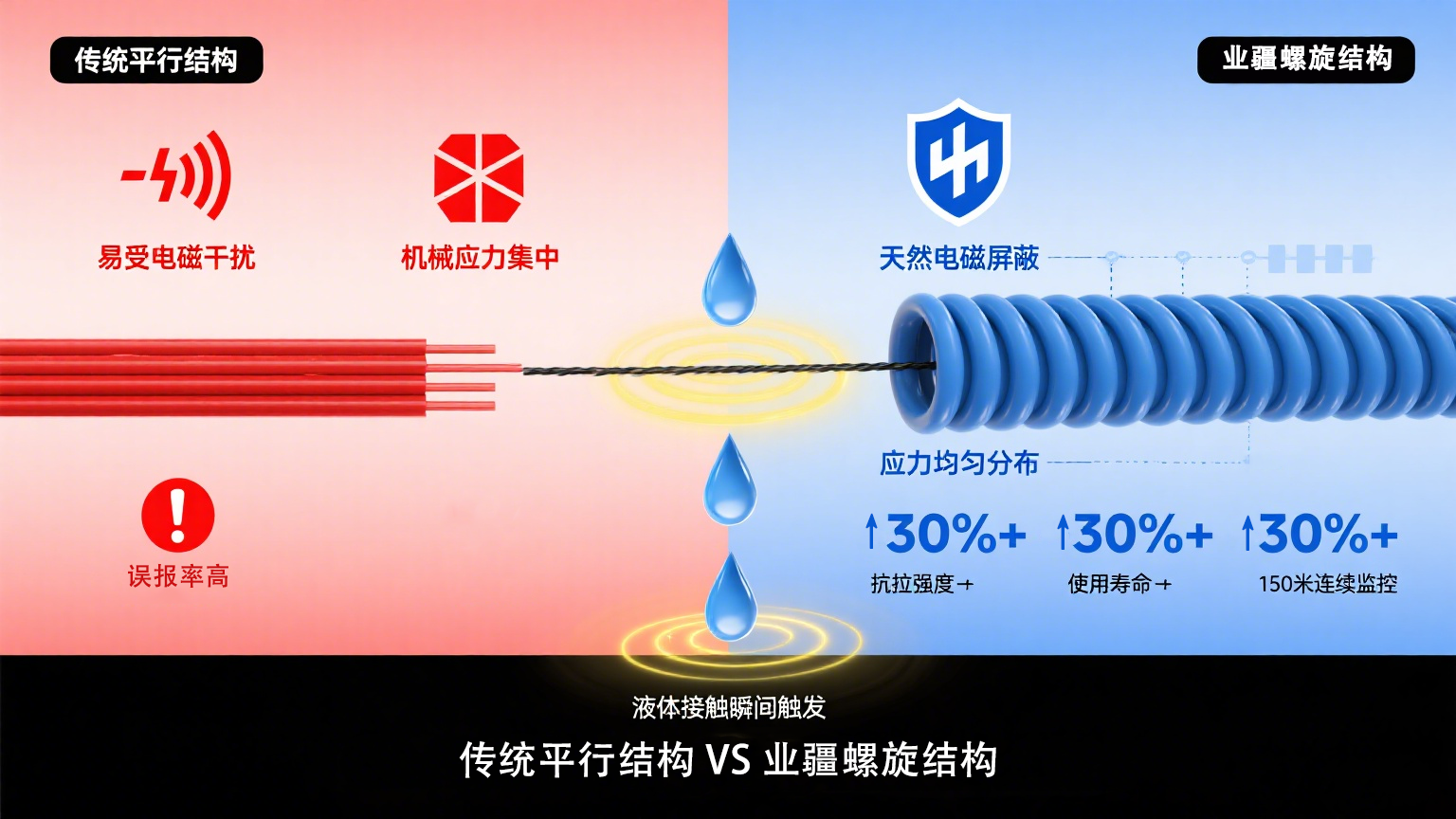 東莞業(yè)疆：以螺旋導(dǎo)線為“神經(jīng)”，重構(gòu)漏水監(jiān)測新秩序